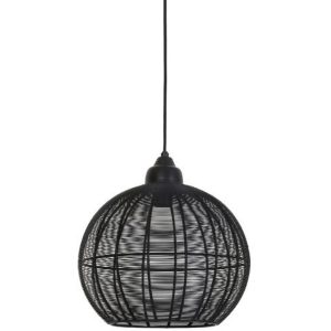 Light&Living Hanglamp Ø32x32,5 cm MILLA mat zwart