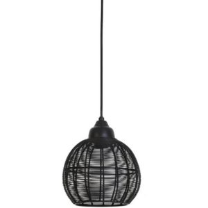 Light&Living Hanglamp Ø22,5x23,5 cm MILLA mat zwart