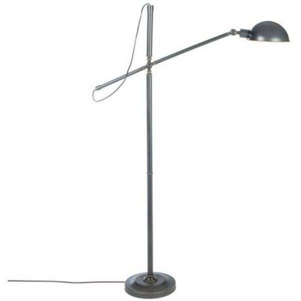 Riverdale Staande lamp Luca donkergrijs 146cm