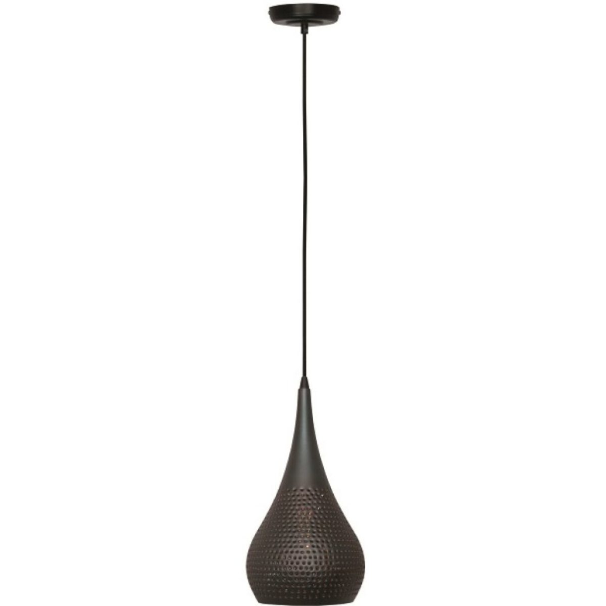 Freelight Hanglamp Bruciato 1-lichts Zwart / bruin