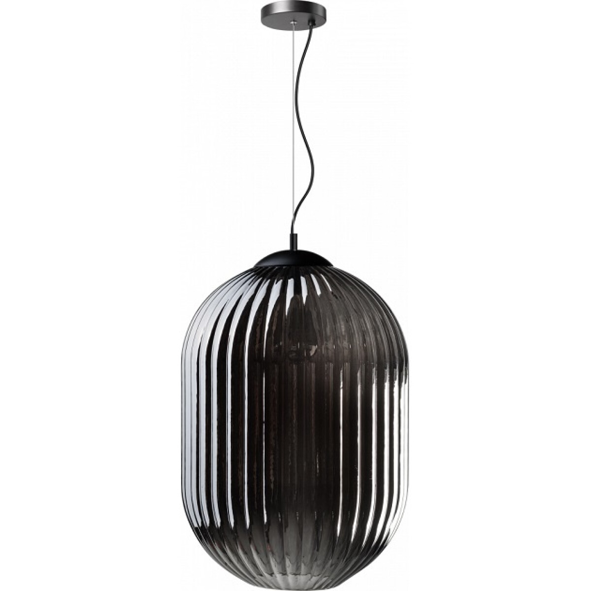 ETH Hanglamp Glamm 1-lichts SmokeØ40 cm