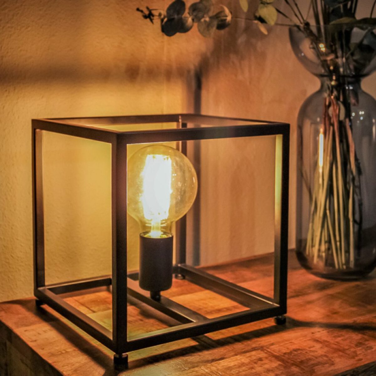 Freelight Tafellamp Palco 22 cm Zwart